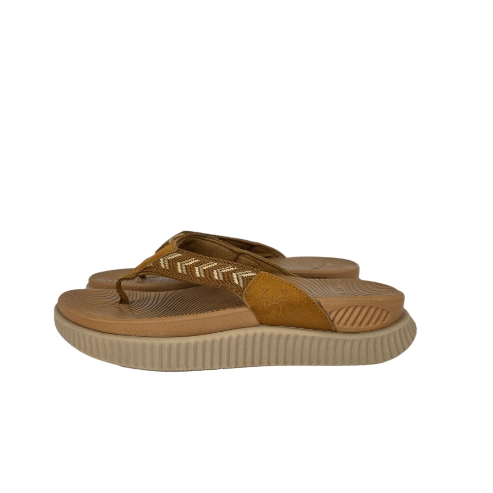 Kuailu Sandals Women's Orthopedic Plantar Fasciitis Arch Support  Beige Size 9